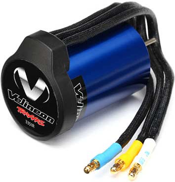Motor, Velineon 3500, brushless (assembled with 12-gauge wire and gold-plated bullet connectors)